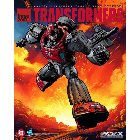 Transformers Cliffjumper MDLX (Édition Livre de Comic) Figurine 5 pouces Threezero 3Z08730W0 914931