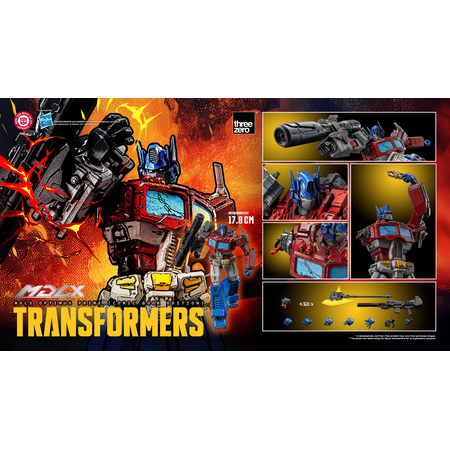 Transformers Optimus Prime MDLX (Édition Livre de Comic) Figurine 7 pouces Threezero 3Z08710W0 914930