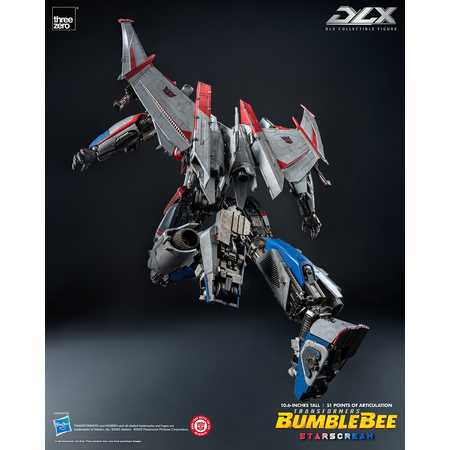 Transformers: Bumblebee Starscream Figurine 10 pouces DLX Threezero 3Z09430W0 914922