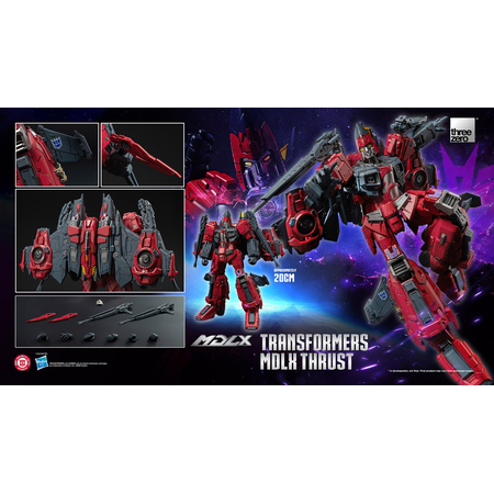 Transformers Thrust MDLX 8-inch Action Figure Threezero 3Z08890W0 914921