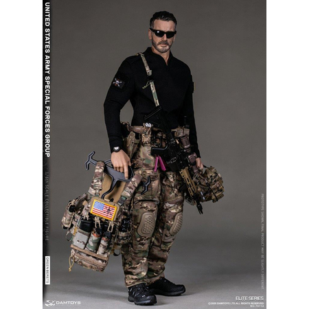 US Army Special Operations Group (Béret Vert) Figurine Échelle 1:6 Damtoys 78112