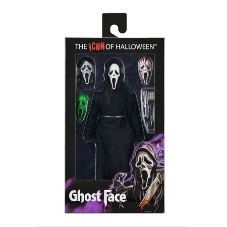 ​Ghost Face 8-inch Clothed Action Figure NECA 07205​
