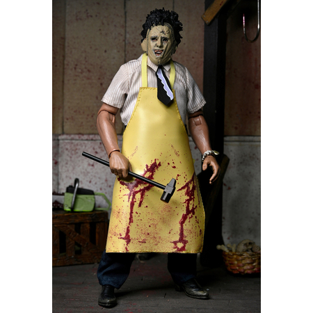 Texas Chainsaw Massacre - Leatherface 8-inch Clothed Action Figure in Window Box Packaging NECA 41590