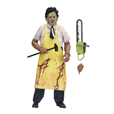 Texas Chainsaw Massacre - Leatherface 8-inch Clothed Action Figure in Window Box Packaging NECA 41590