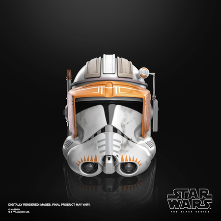 STAR WARS The Black Series: Casque électronique premium du commandant clone Cody, La Revanche des Sith