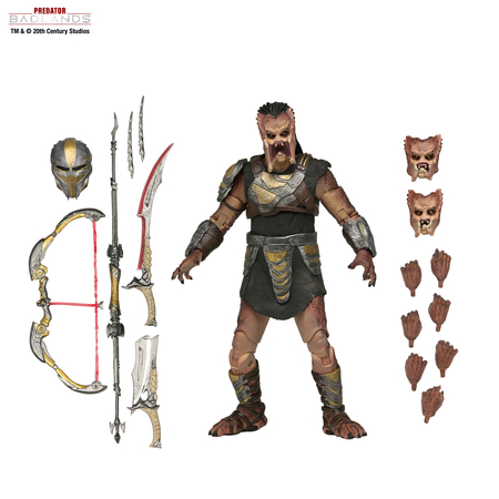 Predator Badlands Ultimate Dek Training Armor 7-inch action figure NECA 51752