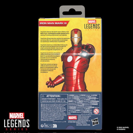 Marvel Legends Series Iron Man Mark III Iron Man Movie 6-inch Action Figure Hasbro G2055