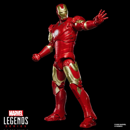 Marvel Legends Series Iron Man Mark III Iron Man Movie 6-inch Action Figure Hasbro G2055