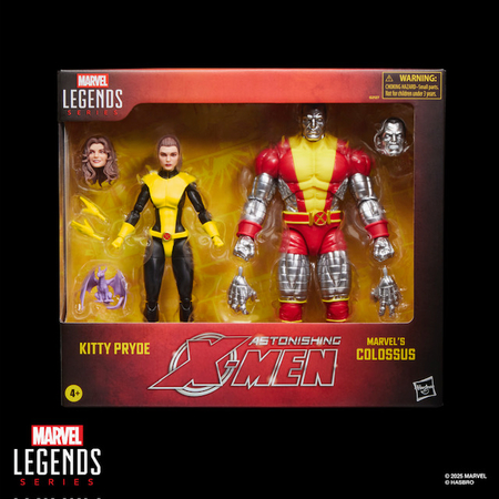 Marvel Legends Series X-Men Kitty Pryde & Marvel’s Colossus 6-inch Action Figure Two-Pack Hasbro G2127