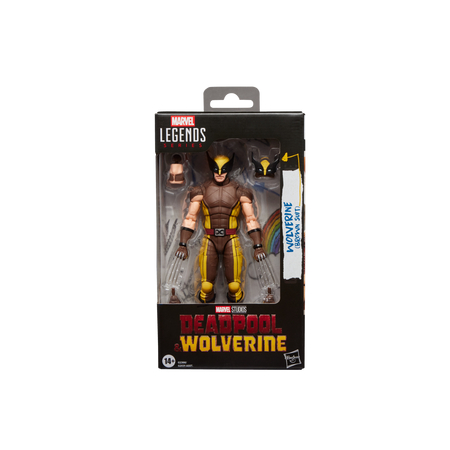 Marvel Legends Wolverine Costume Brun (Deadpool & Wolverine) Figurine 6 pouces Hasbro G2366