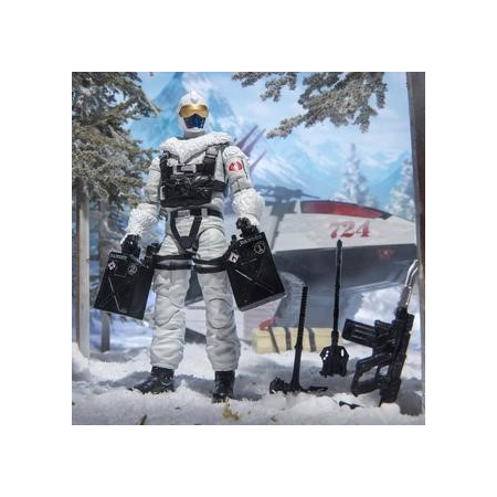 GI Joe Classified Series Arctic Assault HISS (High Speed Sentry) and Arctic Assault HISS Drive Hasbro #216 G3299