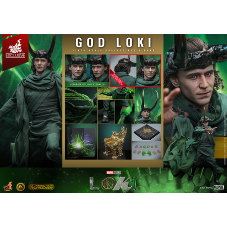 Marvel God Loki  (Loki Season 2) Artisan Edition 1:6 Scale Figure Hot Toys DX41AE 9133012
