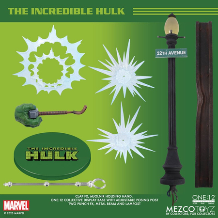One:12 Collective Marvel The Incredible Hulk Action Figure Mezco Toyz 76634