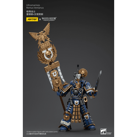 Warhammer 40K Ultramarines Remus Ventanus Action Figure Joytoy JT00232