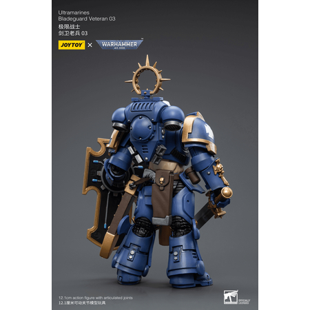 Warhammer 40K Ultramarines Bladeguard Veteran 03 Action Figure Joytoy JT2344