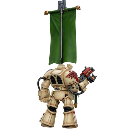 Warhammer 40K Dark Angels Deathwing Ancient avec Bannière de Compagnie Figurine Joytoy JT9176