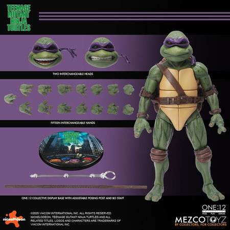 One:12 Collective Teenage Mutant Ninja Turtles (1990) Boxed Set Mezco Toyz 75517
