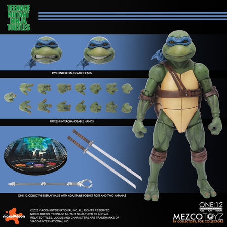 One:12 Collective Teenage Mutant Ninja Turtles (1990) Boxed Set Mezco Toyz 75517