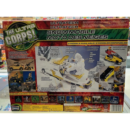 The Ultra Corps Ultratech Snowmobile with 12-inch Action Figure Lanard UA01-3