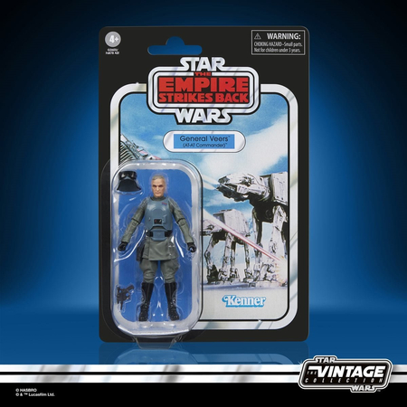 Star Wars The Vintage Collection L'Empire Contre-Attaque AT-AT Commandant General Veers Figurine 3,75 pouces Hasbro VC392 G2603