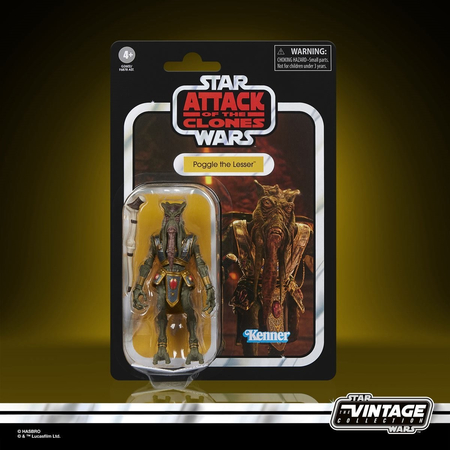 Star Wars The Vintage Collection L'Attaque des Clones Poggle le Bref Figurine 3,75 pouces Hasbro VC391 G2602