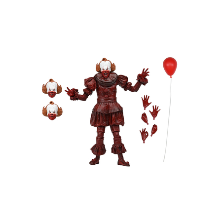 IT: Welcome to Derry Ultimate Blood Pennywise 7-inch Action Figure NECA 45429