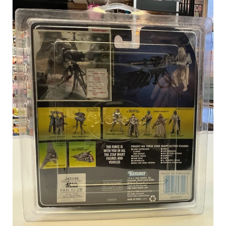 Star Wars Deluxe Snowtrooper avec Canon Laser E-Web Figurine 3,75 pouces Hasbro 69610