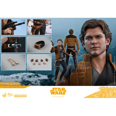 Star Wars Solo: A Star Wars Story Han Solo 1:6 figure 1:6 Hot Toys 903609 MMS491