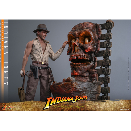 Indiana Jones and the Temple of Doom - Indiana Jones (Deluxe Version) 1:6 Scale Figure Hot Toys MMS861 9152092