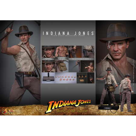 Indiana Jones et le Temple Maudit - Indiana Jones (Édition Collectionneur) Figurine Échelle 1:6 Hot Toys MMS860 915209