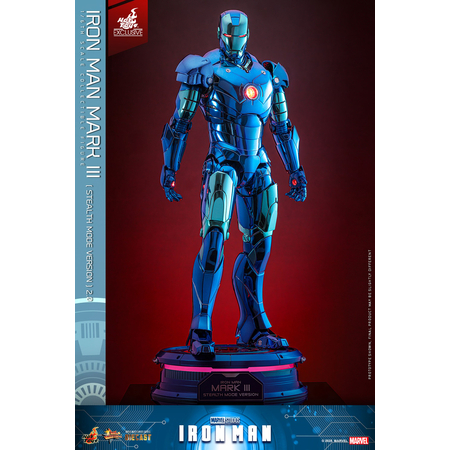 Marvel Iron Man Mark III (Stealth Mode Version) 2.0 1:6 Scale Collectible Figure Hot Toys MMS814D71 914585