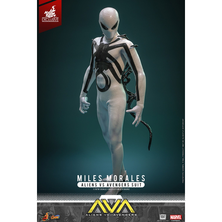 Marvel Miles Morales (Costume Aliens Vs Avengers Suit) Édition Limitée Figurine Échelle 1:6 Hot Toys CMS027 914881