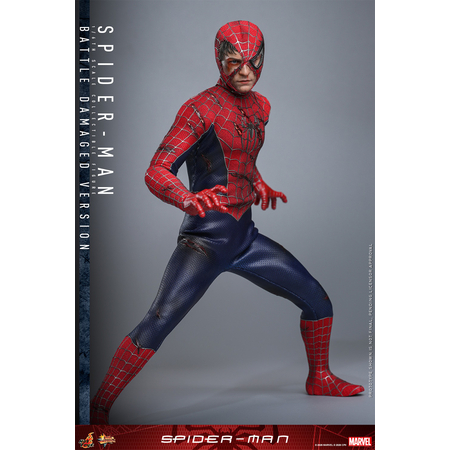 Marvel Spider-Man (Battle Damaged Version) 1:6 Scale Action Figure Hot Toys MMS859 915211