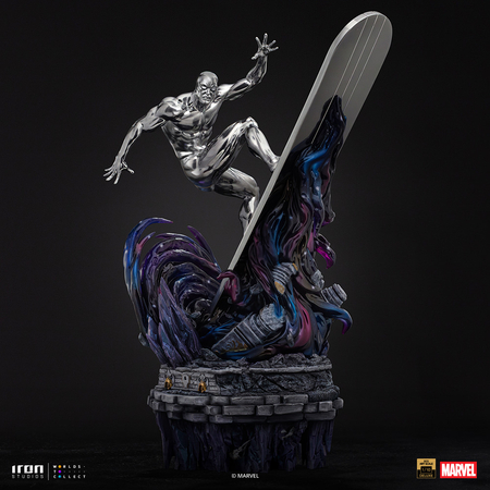 Marvel Silver Surfer Deluxe 1:10 Scale Statue Iron Studios MARCAS132725-10 915104