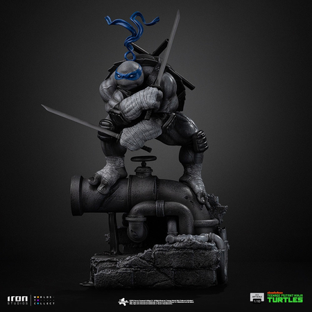 TMNT Leonardo (Gris) Édition Exclusive Statue Échelle 1:10 Iron Studios TMNTN117524-10 9107431