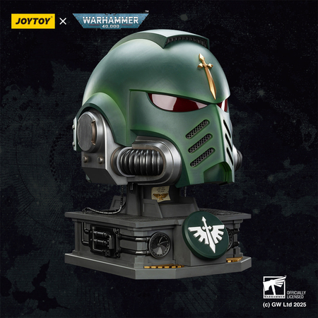 Warhammer 40K Dark Angels MkX Casque et Présentoir Échelle 1:1 Joytoy JT02762 915122