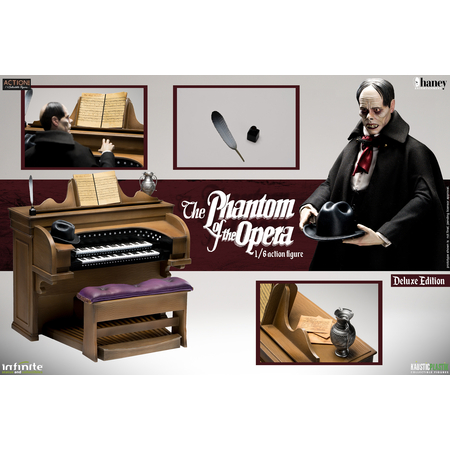 The Phantom of the Opera - Lon Chaney as Phantom of the Opera Deluxe 1:6 Scale Figure Infinite Statue 9133322