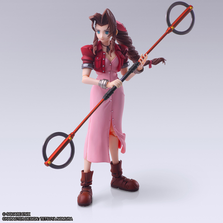 Final Fantasy VII Aerith Gainsborough (Mythril Rod Version) Action Figure Square Enix 915125