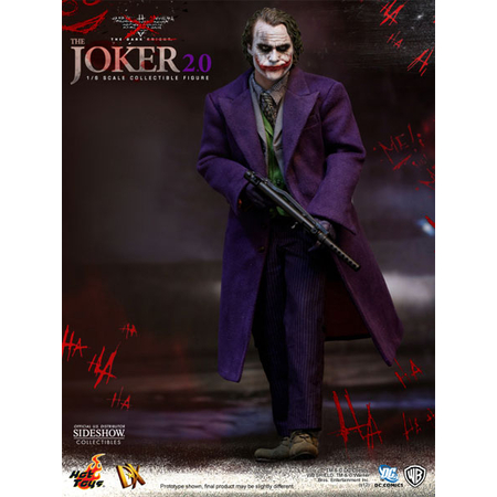 DC Le Chevalier Noir - Joker DX 2_0 ÉDITION EXCLUSIVE Figurine Échelle 1:6 Hot Toys DX11 9018901