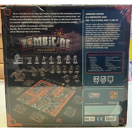 ​Zombicide Invader Game (2019) english version Guillotine Games ZCS001​