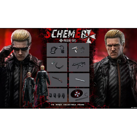 Schemer Wesker 1:6 scale figure  Present Toys PT-SP84