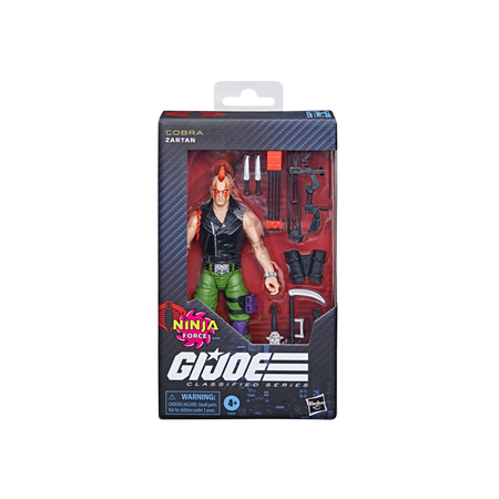 GI Joe Classified Series Ninja Force Zartan 6-inch action figure Hasbro #192 G2045