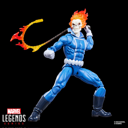 Marvel Legends Series Ghost Rider Johnny Blaze avec Motocyclette Figurine 6 pouces Hasbro G2083
