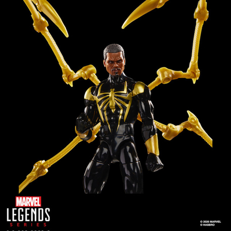 Marvel Legends Spider-Man Series Iron Spider Aaron Davis 6-Inch Action Figure Hasbro G2088