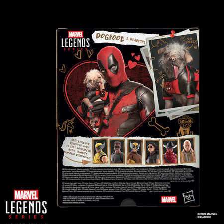 Marvel Legends Series Dogpool et Deadpool (Tirés du Film Deadpool & Wolverine) Ensemble de Figurines 6 pouces Hasbo G2126