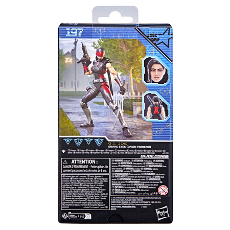 GI Joe Classified Series Snake Eyes (Dawn Moreno) 6-inch action figure Hasbro #197 G2278
