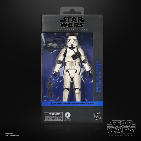 Star Wars The Black Series The Mandalorian & Grogu Imperial Remnant Snowtrooper (Black Box) 6-Inch Action Figure Hasbro #05 G2573