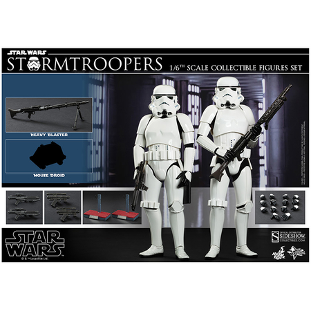 Star Wars Episode IV Stormtroopers 1:6 Scale Figure Set Hot Toys 902291 MMS268
