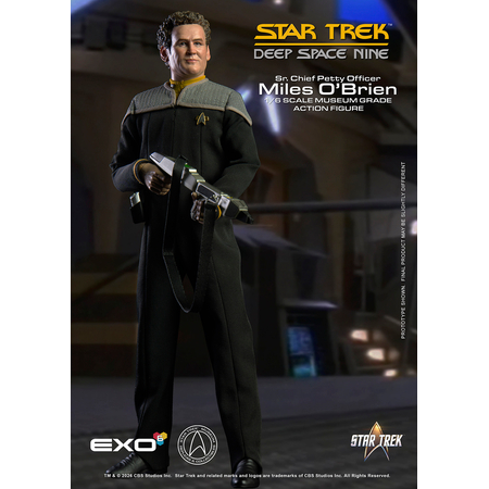 Star Trek: The Next Generation Sr Chief Petty Officer Miles O’Brien 1:6 Scale Figure EXO-6 (EXO-01-068) 915405