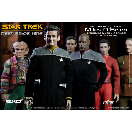 Star Trek: The Next Generation Sr Chief Petty Officer Miles O’Brien 1:6 Scale Figure EXO-6 (EXO-01-068) 915405